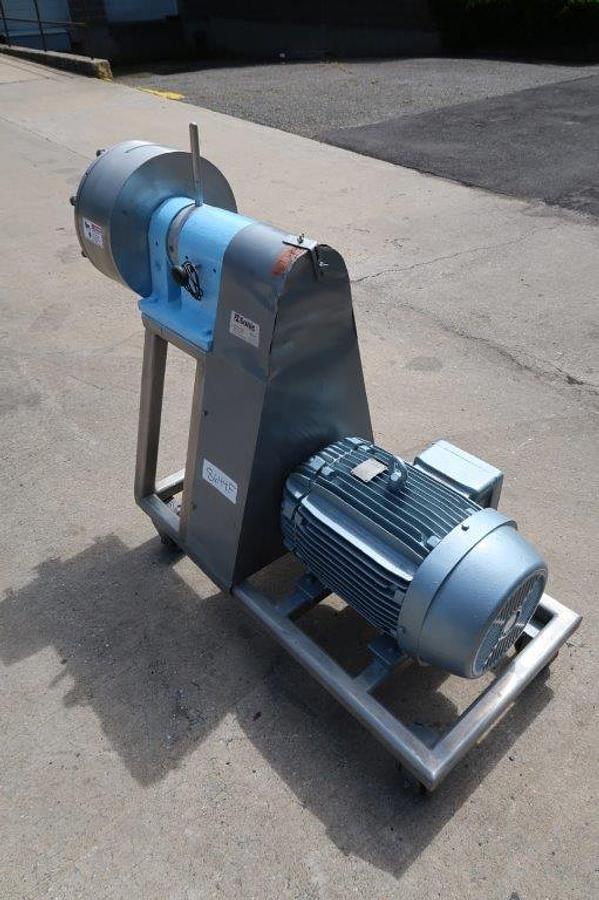 Used Sonic 10 In. Stainless Steel “Tri-Homo” Colloid Mill, 20HP
