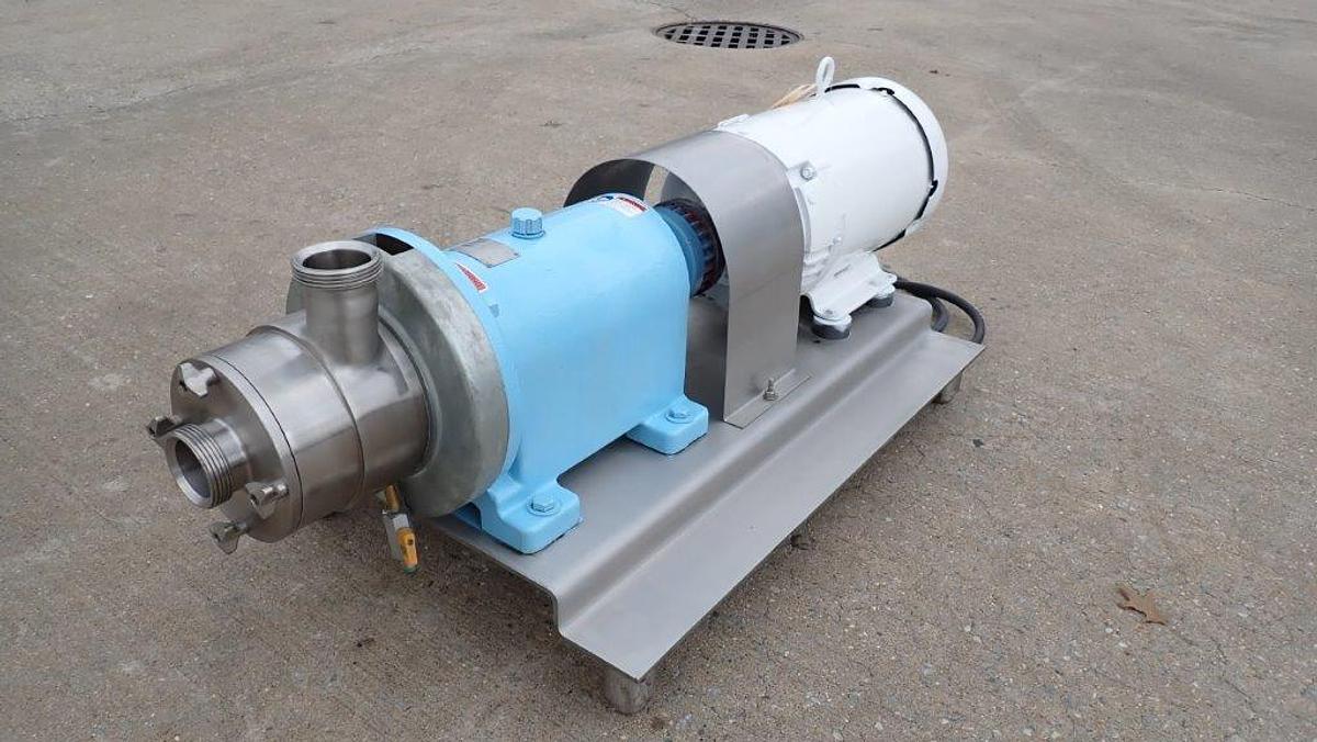 Used Waukesha SP4 SS High Shear Pump, 10HP