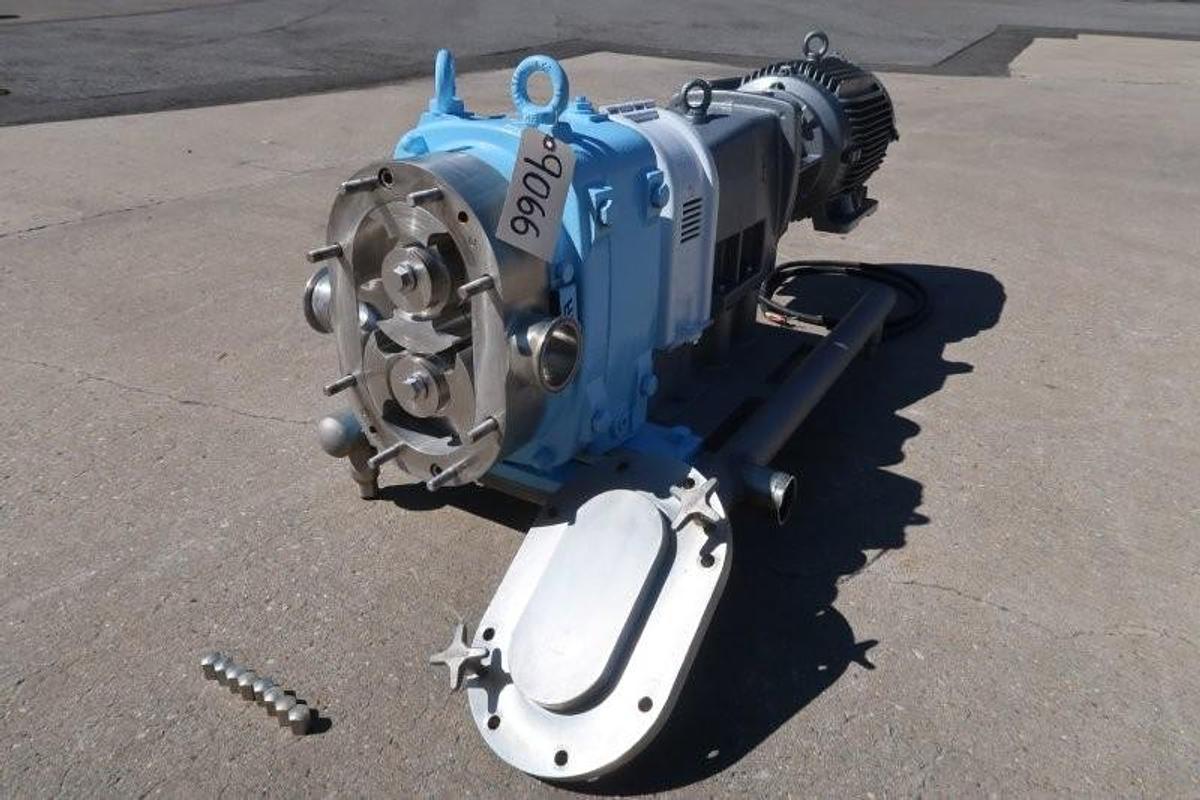 Used Fristam FKL75 Stainless Positive Displacement Pump, 15 HP
