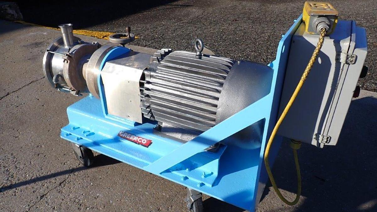 Used Greerco W750 Stainless Colloid Mill, 20HP, XP