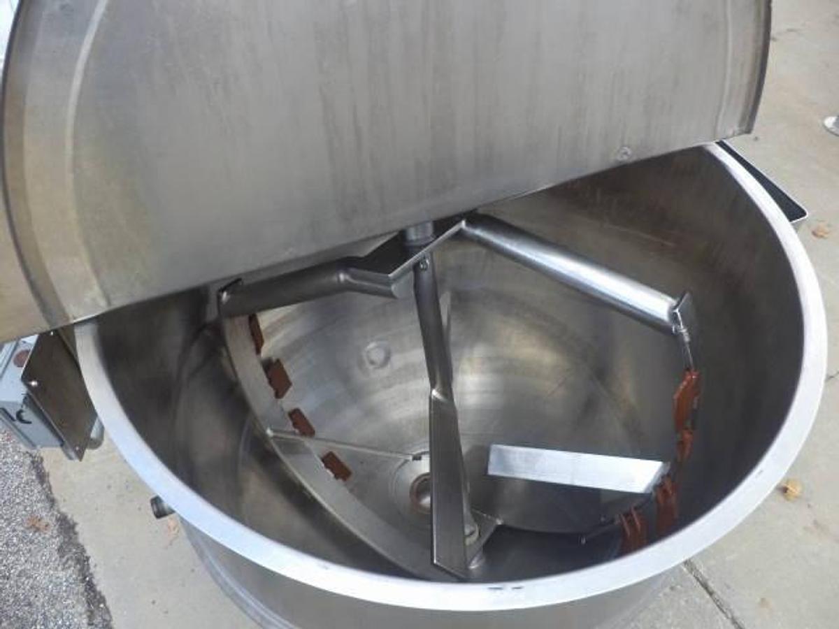 Used 200 Gallon Lee Double Motion “INA” Mix Kettle, 316 Stainless Steel