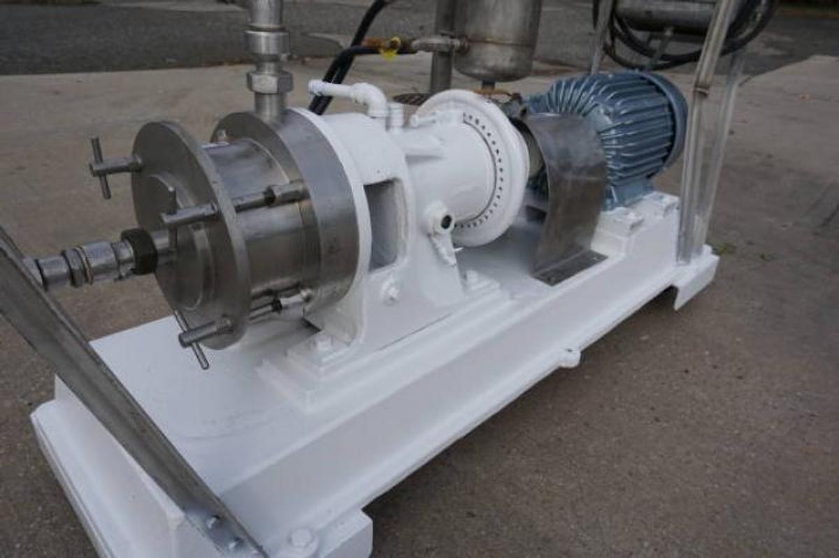 Used Charlotte SD20 Stainless Steel Colloid Mill, 20 HP XP motor