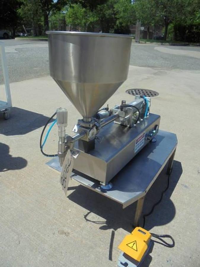 Used Apollo Single Piston Filler, Footpeddle Actuated