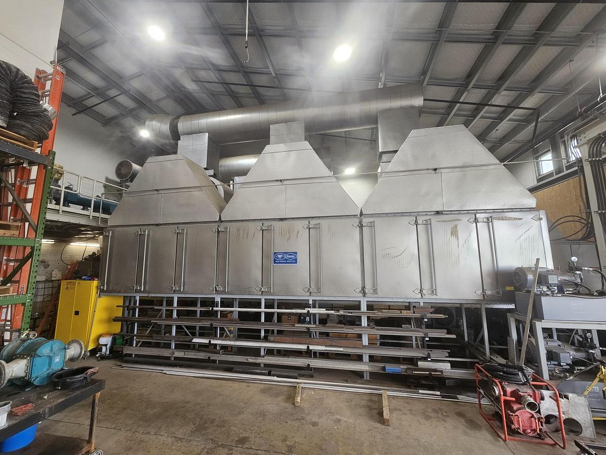 Used Wolverine Proctor Single Pass Dryer
