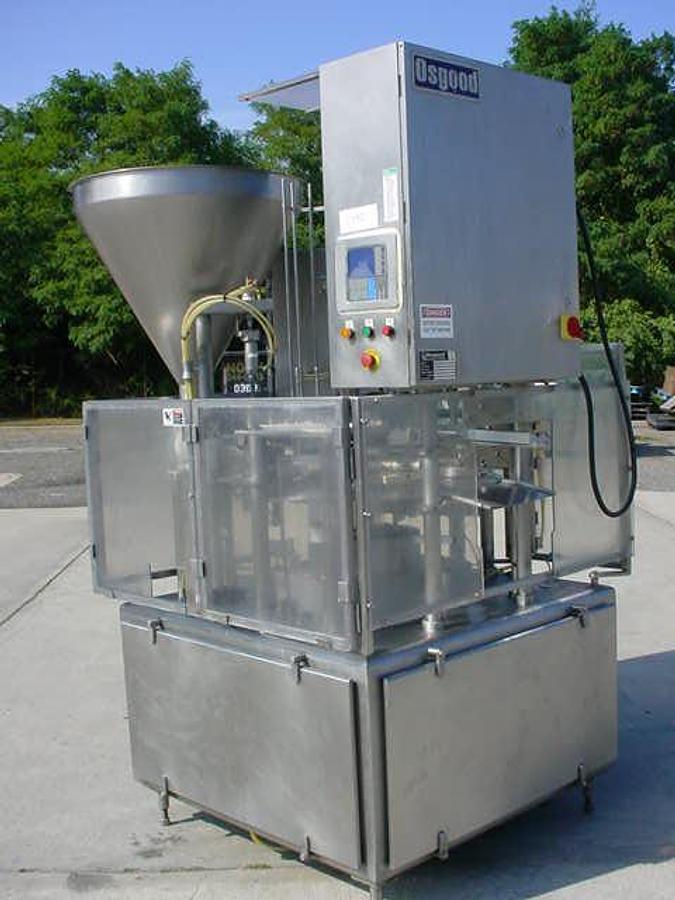 Used Osgood 1001-R Rotary Cup Filler/Sealer/Lidder
