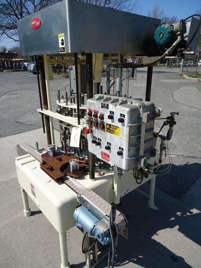Used Mrm/Elgin 16 Spout Rotary Liquid Filler, Explosion Proof