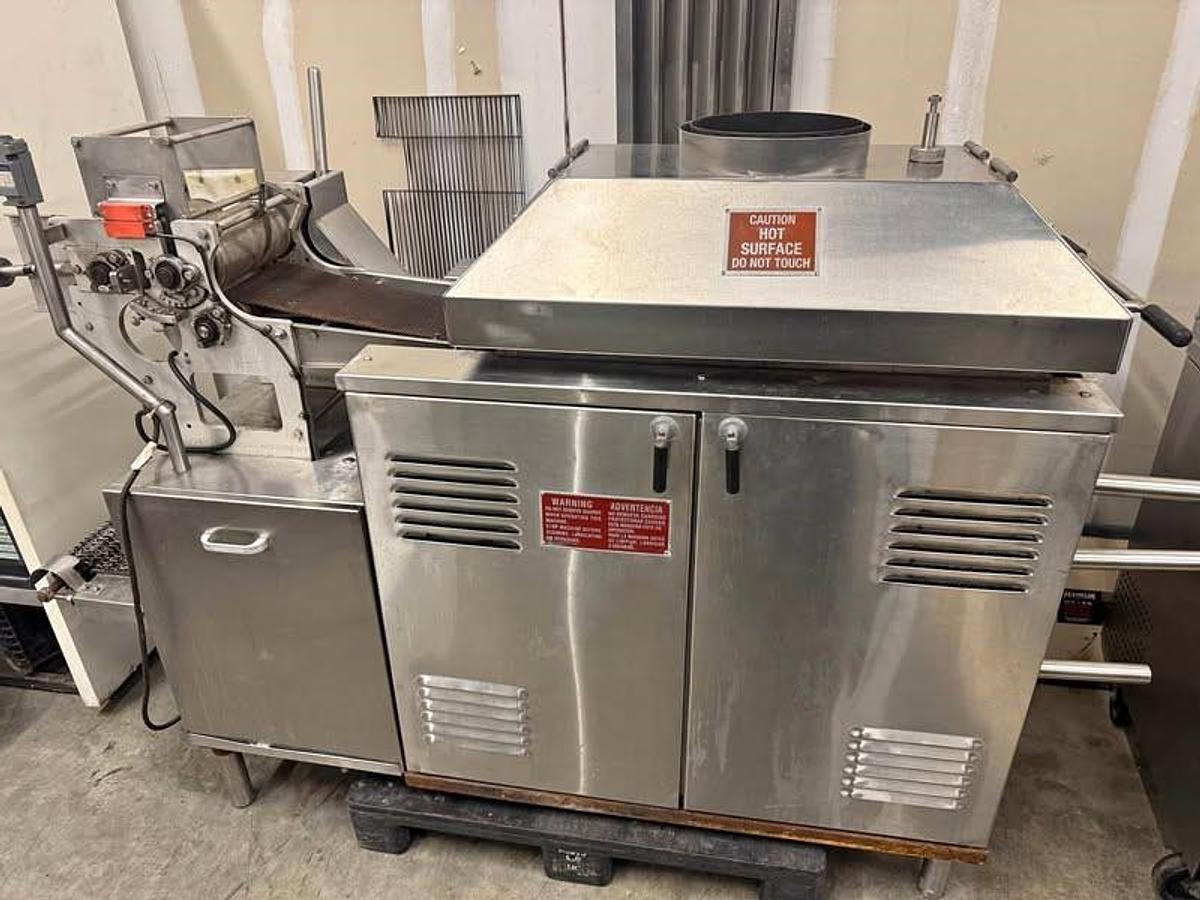 Used Superior Corn Tortilla Oven, 350 Dozen Per Hour