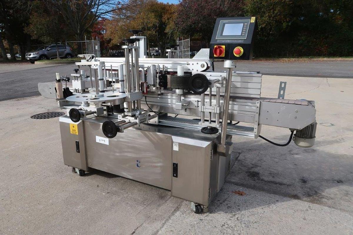 Used Pack Leader Front, Back and Wraparound Pressure Sensitive Labeler