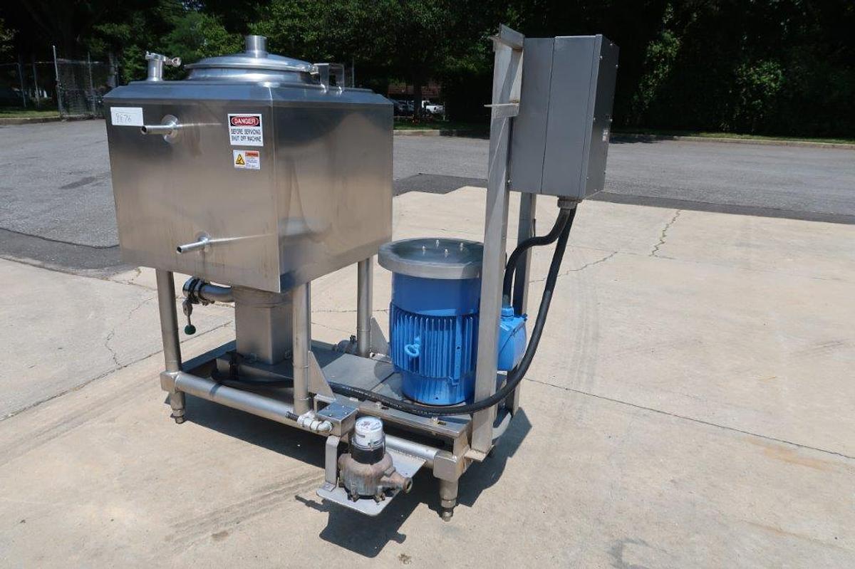Used Breddo 50 Gallon SS Jacketed Likwifier, VFD