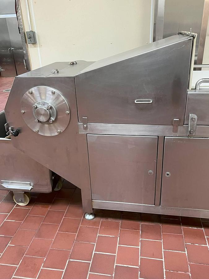 Used MPBS Frozen Block Chipper/Flaker, SS front-mounted digital control pad