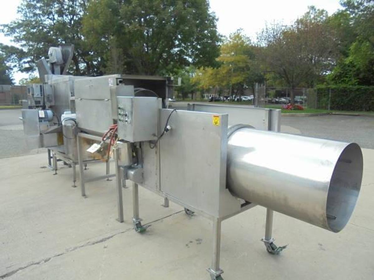 Used Cretors “Flo-Thru”” Popcorn Popper System With Seasoning Drum
