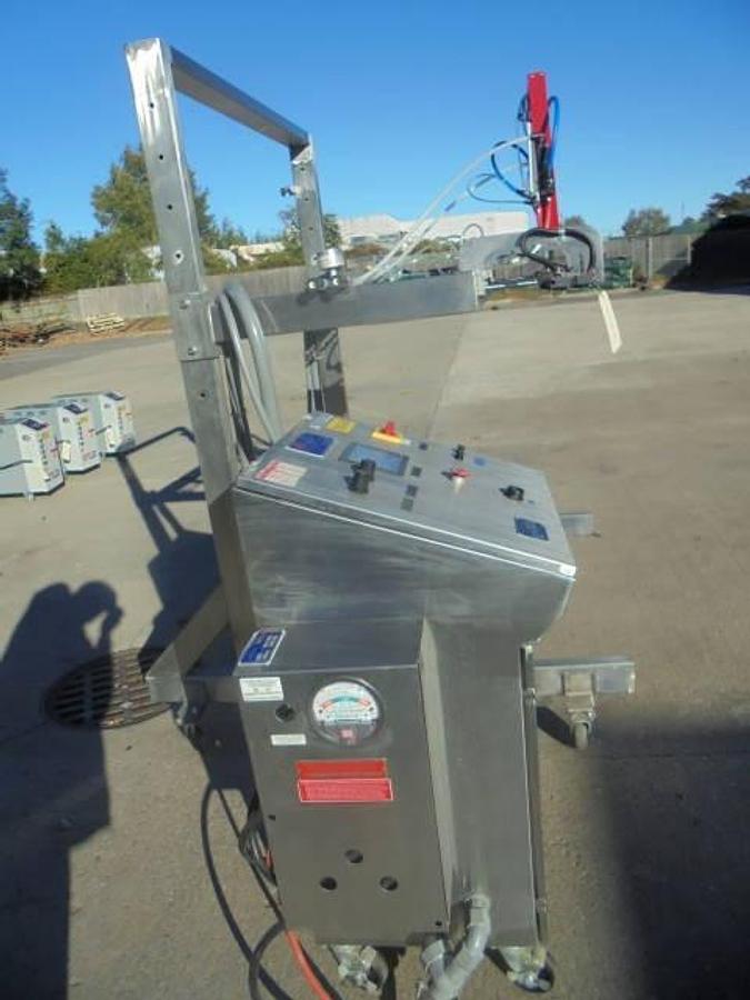 Used Aline HDV-48VS Vacuum Bag Sealing Machine, Stainless Steel