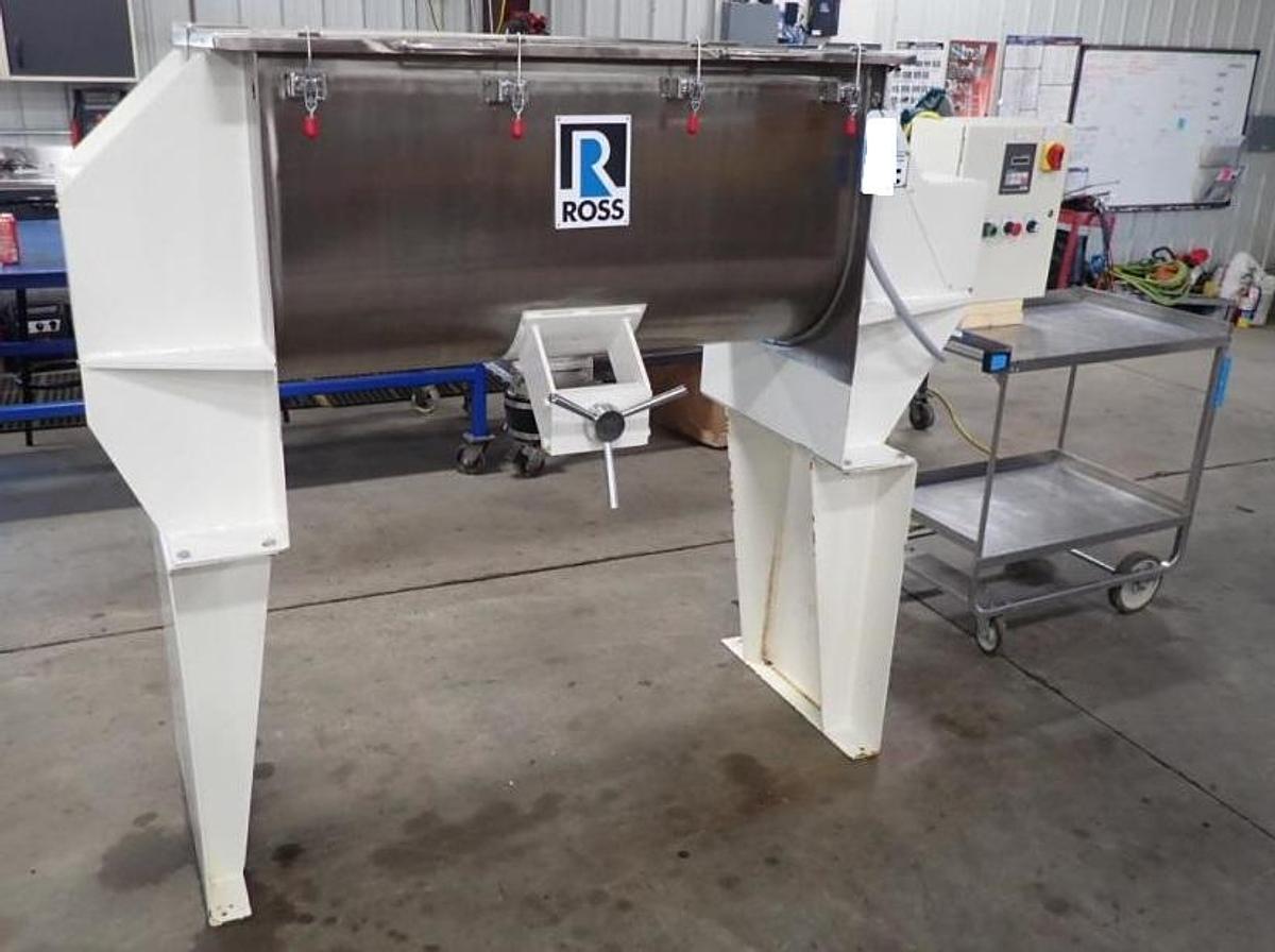 Used Ross 10 Cu. Ft. Stainless Steel Ribbon Blender