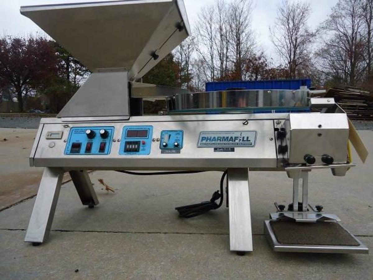 Used Deitz Pharma-Fill Electronic Tablet Counter, Stainless Steel