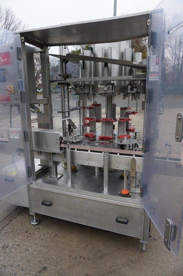 Used PackWest 8 Head Rotary Piston Filler, Large Pistons