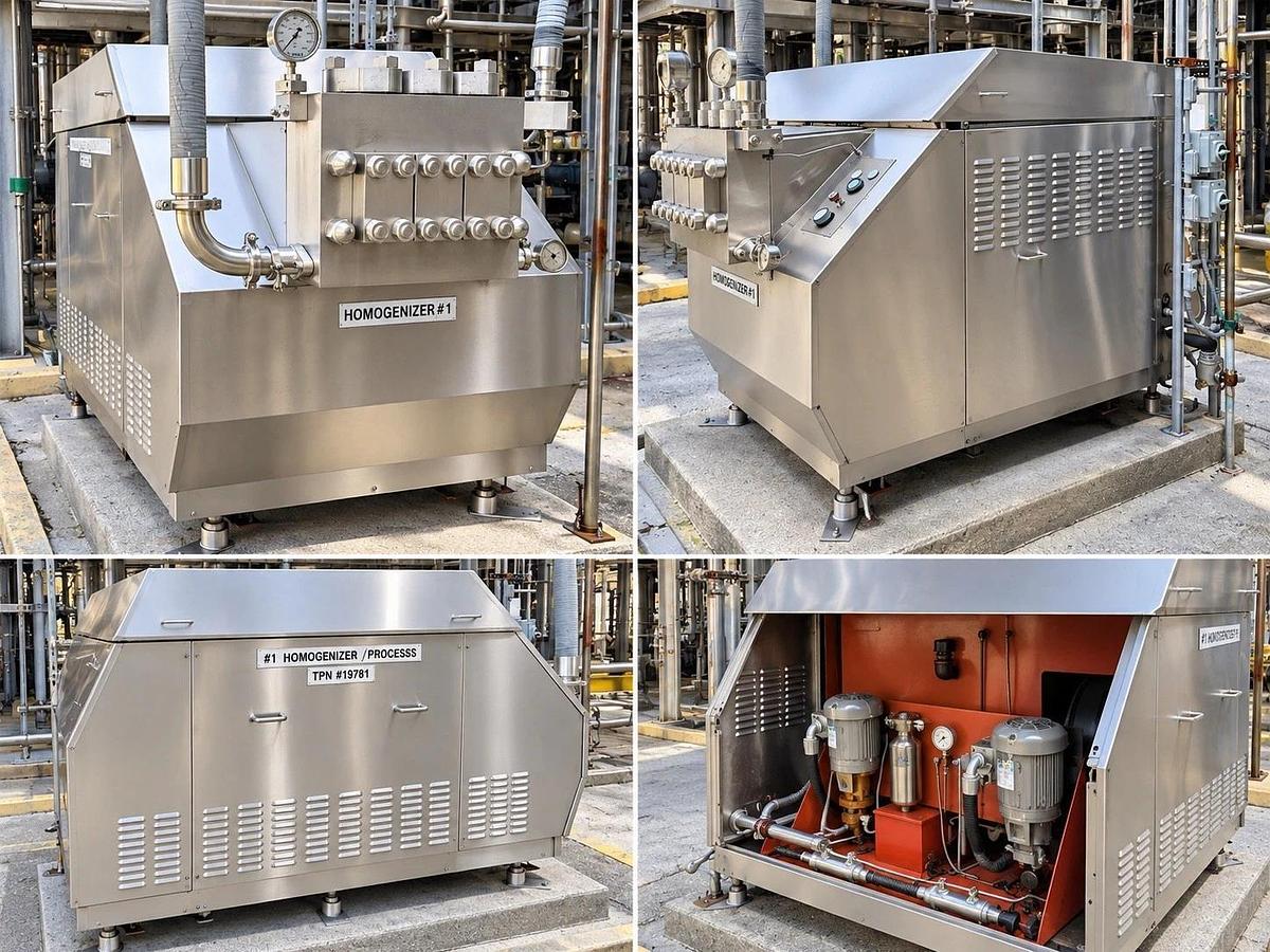 Used APV Gaulin Two-Stage Homogenizers, (2) Available