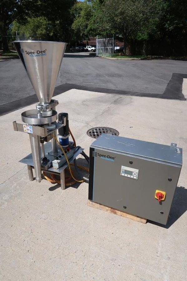 Used Spee-Dee CBS Volumetric Cup Filling Machine, with Control Panel