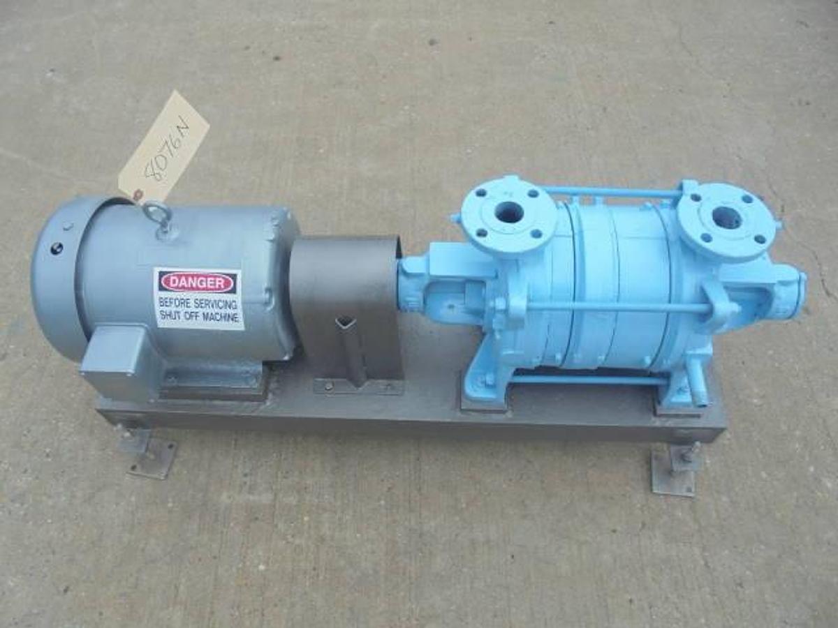 Used Sihi Vacuum Pump
