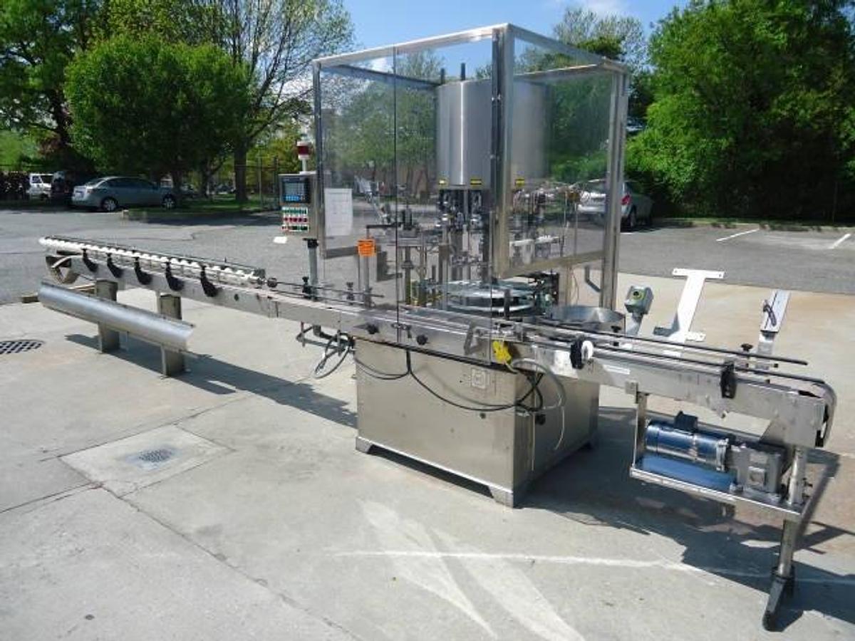 Used Anderson Pp-8006 Pump Placer With Conveyor