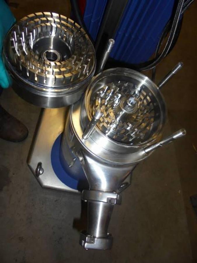 Used IKA DR 2000/10 Inline Stainless Steel High Shear Mixer, 25HP motor