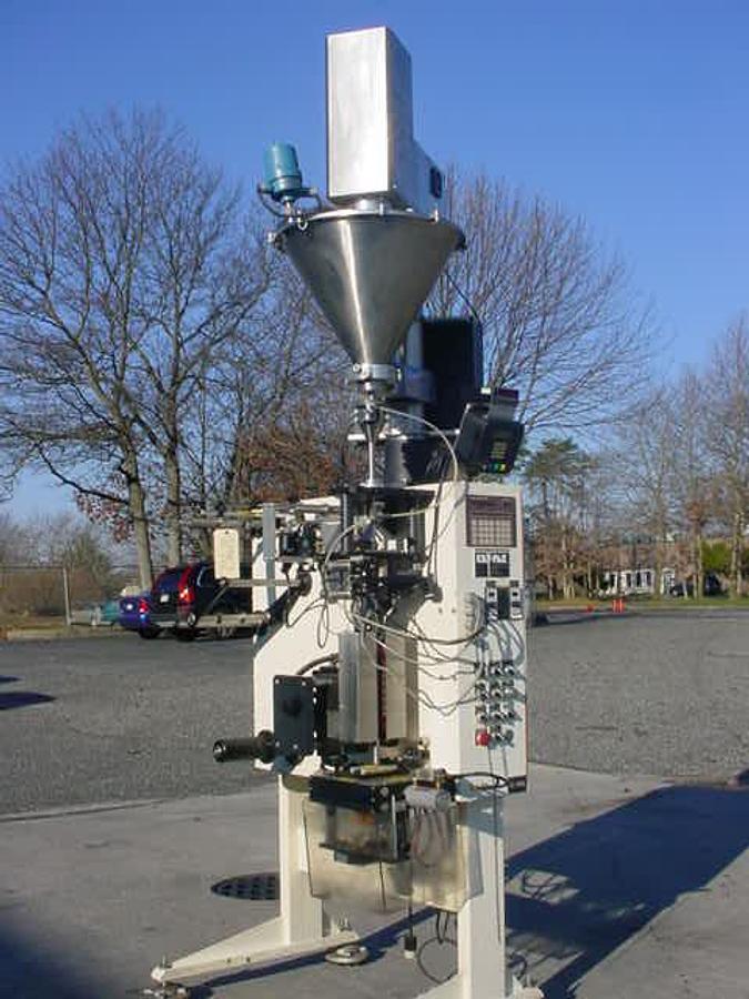 Used Key-Pak V-200-Bsp Form/Fill/Seal, Auger Head