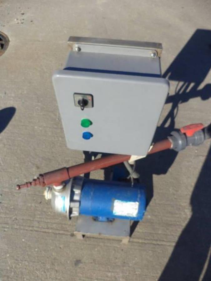 Used Goulds 1-1/4 in. X 1-1/2 in. Water Pump, 5 HP