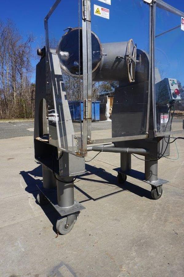 Used Patterson Kelley 2 Cu.Ft. Stainless Steel “V” Blender, Portable