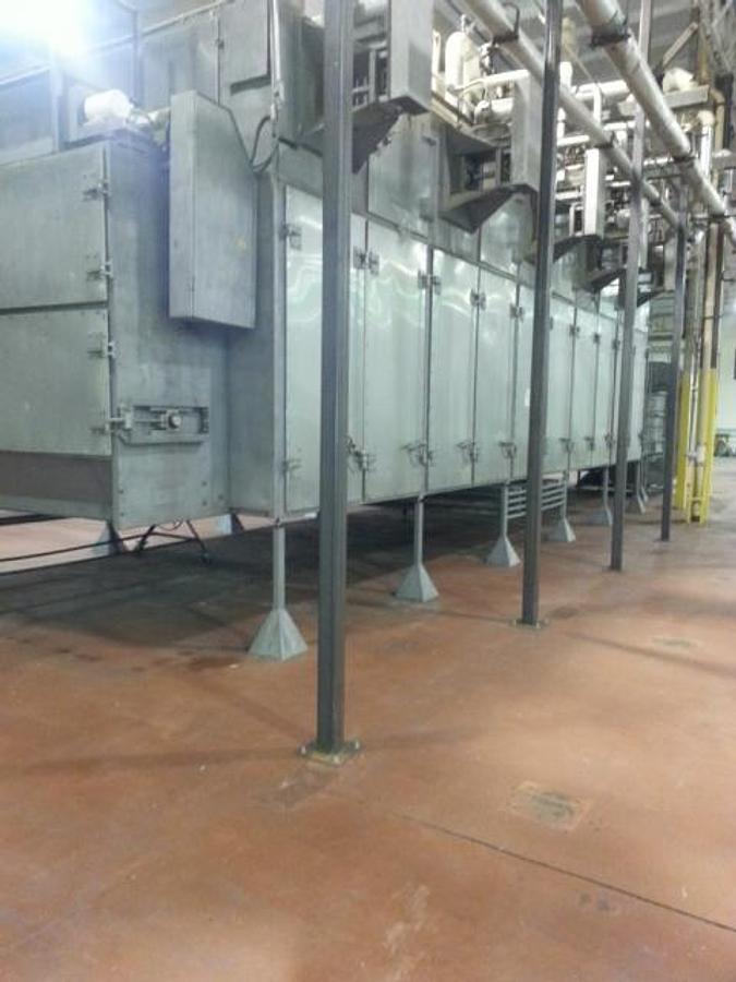 Used Wenger Model 1200 stainless steel steam heated dryer