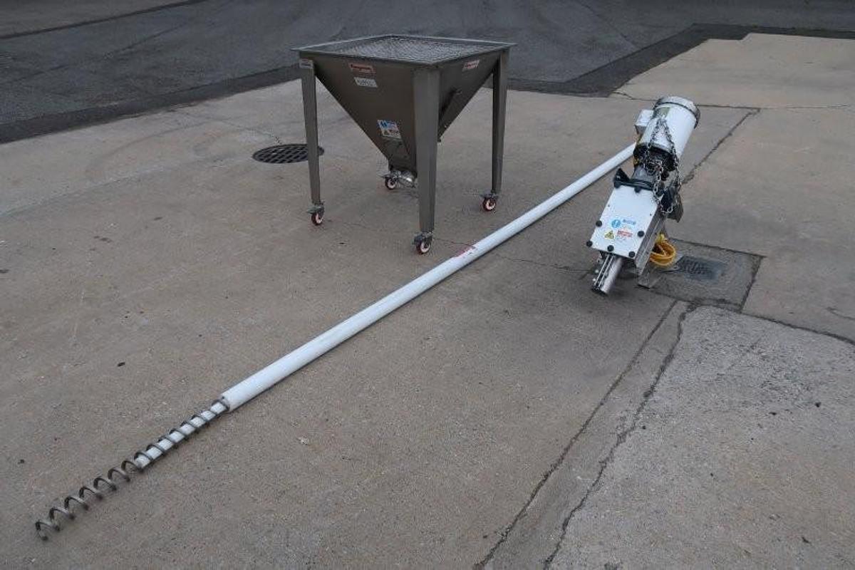 Used Flexicon 1312 Flexible Screw Conveyor