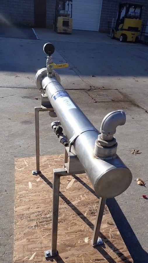 Used Enerquip Pilot Plant Shell and Tube Heat Exchanger, SS