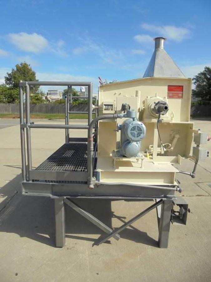 Used Buflovak 24 In. x 36 In. Drum Flaker/Dryer, Food Application