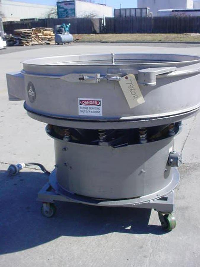 Used Sweco 48″ Diameter Stainless Scalper/Screener