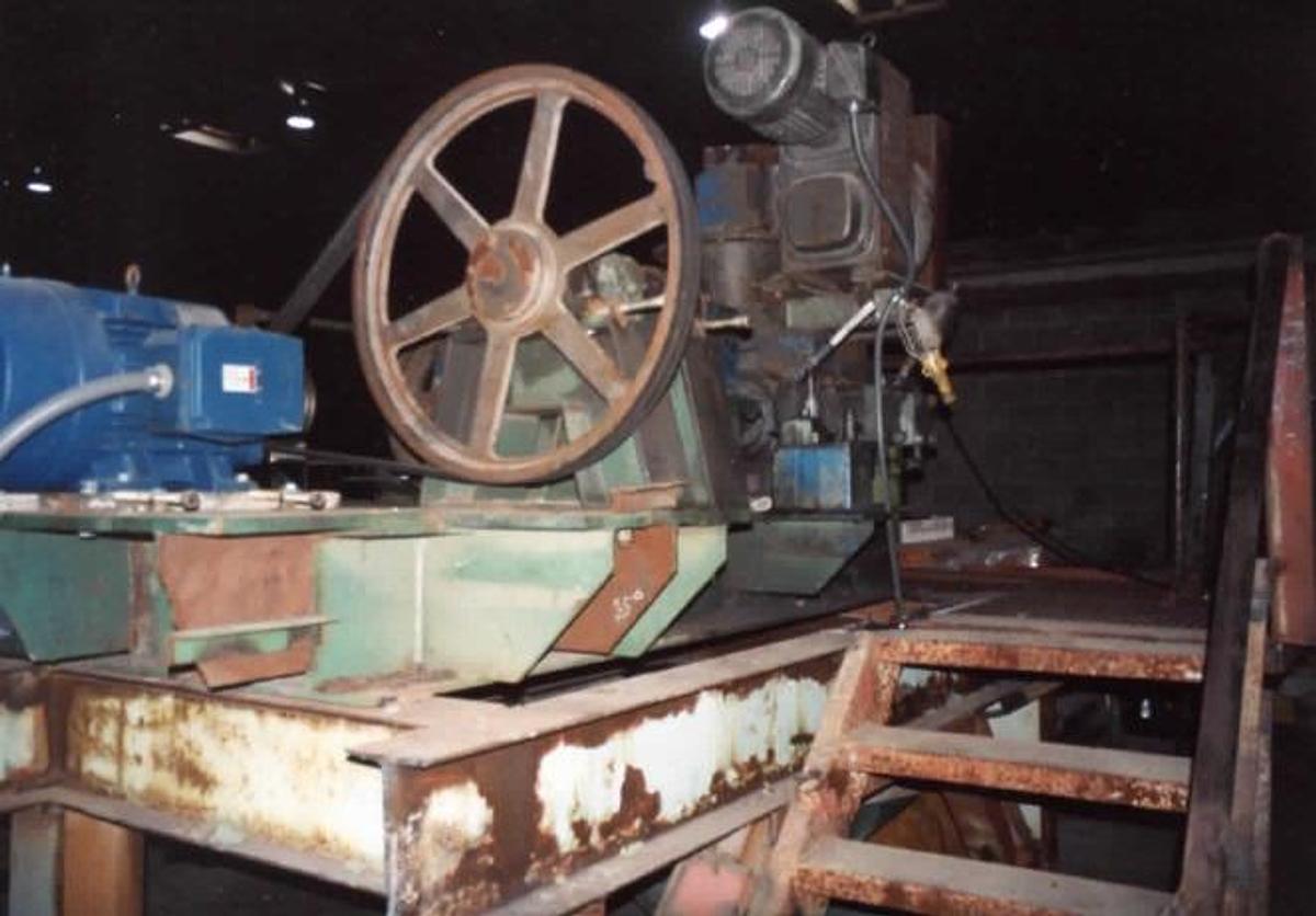 Used Bepex 50 MS Briquetting Machine