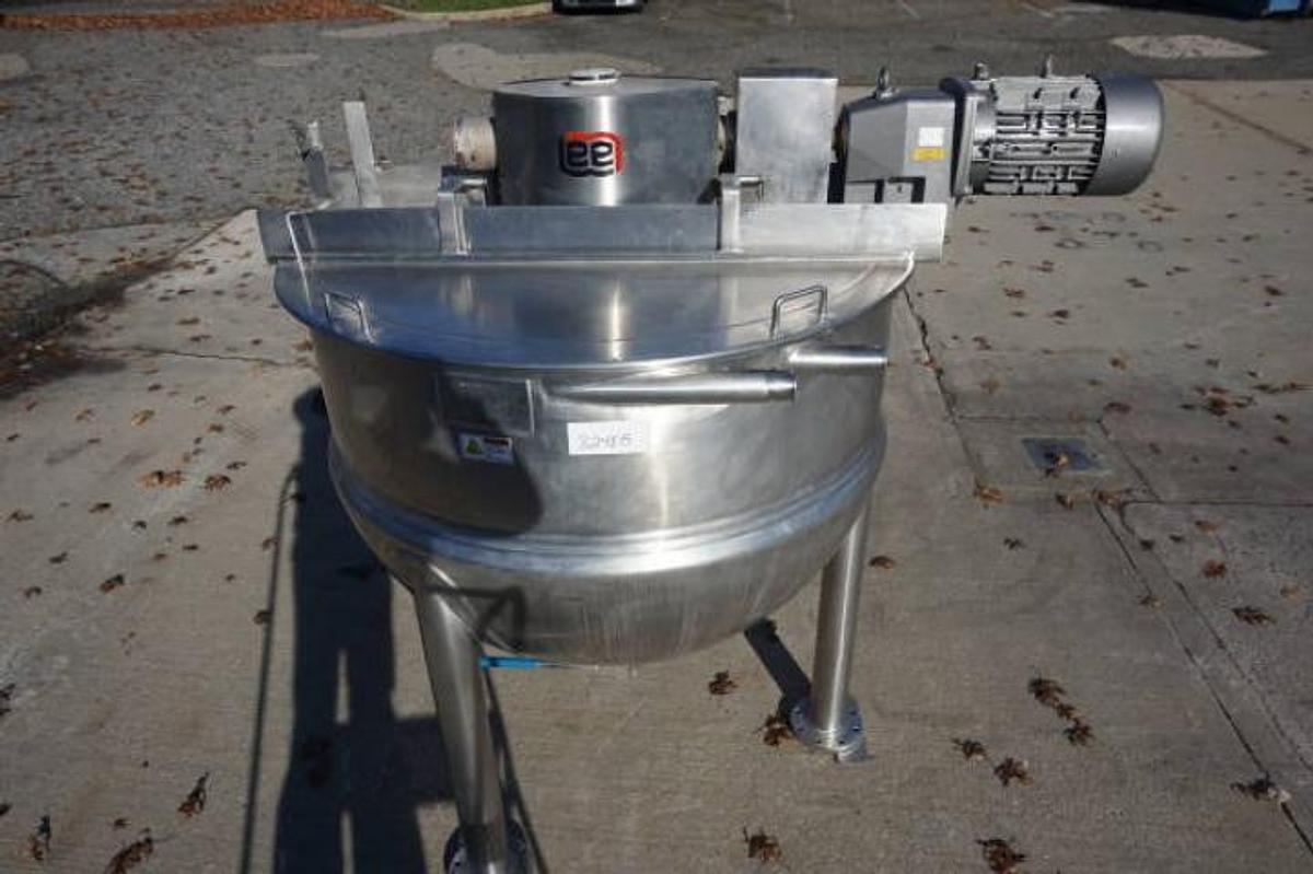 Used 300 Gallon Lee SS Jacketed Double Motion Mixing Kettle