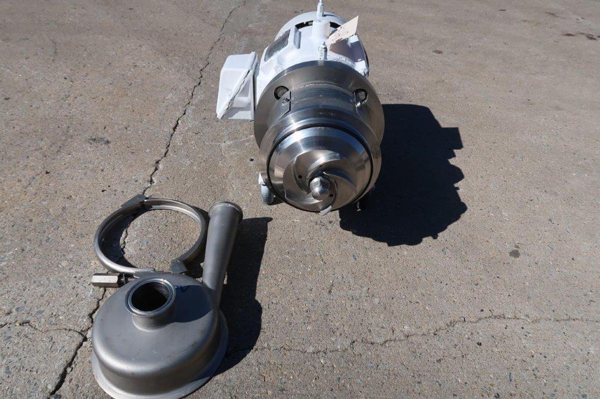 Used APV 2 In. X 2 In. Stainless Steel Sanitary Centrifugal Pump, 3 HP