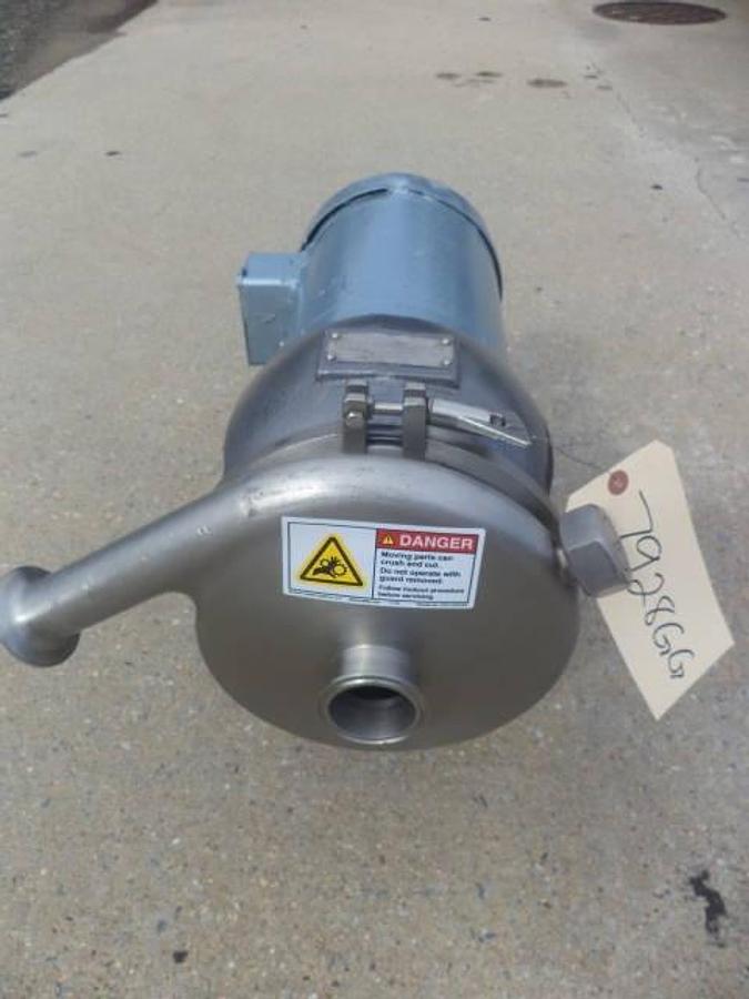 Used Crepaco 2 In. X 1-1/2 In. Stainless  Steel Sanitary Centrifugal Pump