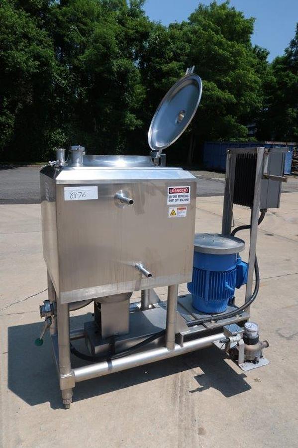 Used Breddo 50 Gallon SS Jacketed Likwifier, VFD