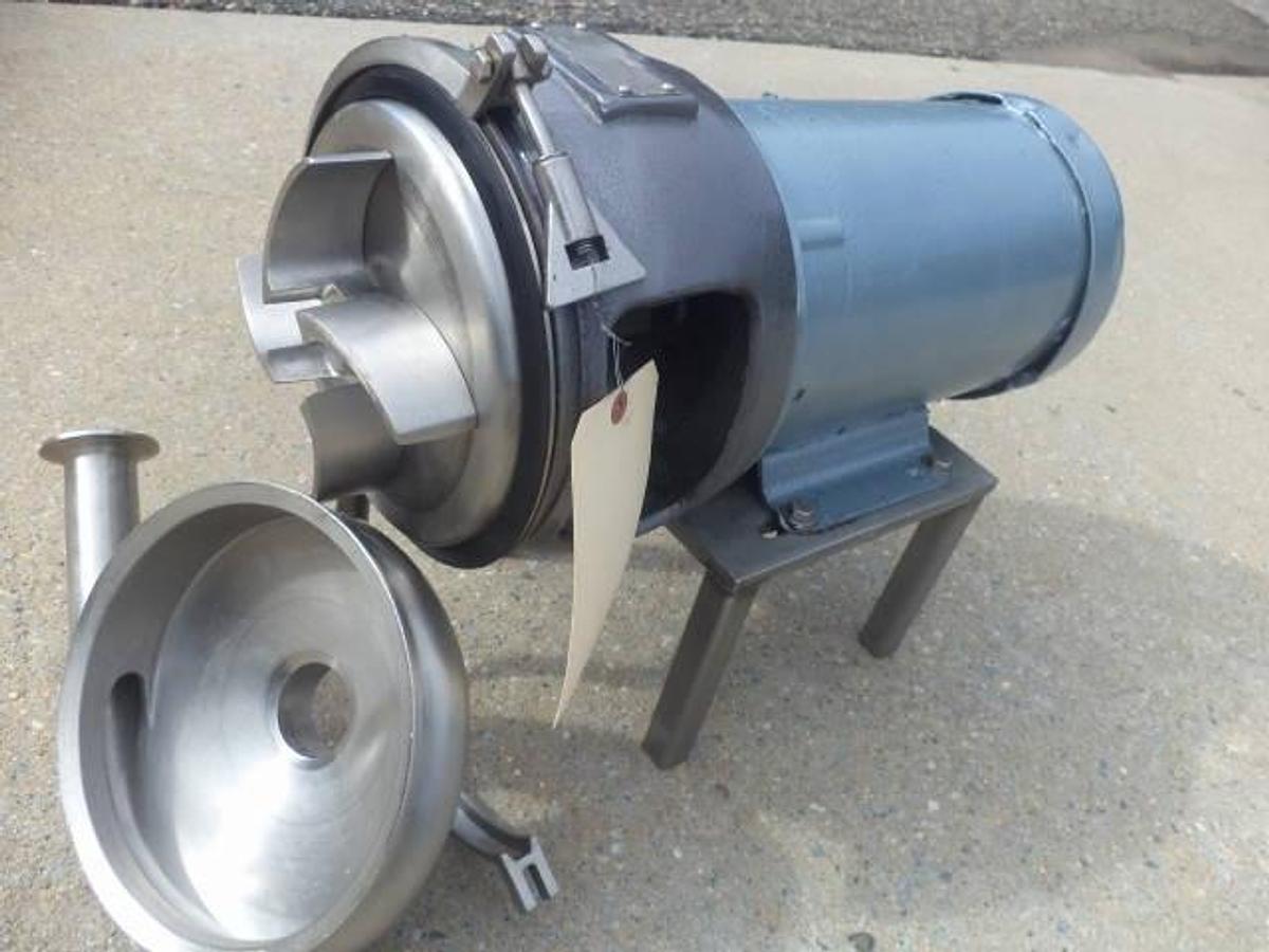 Used Crepaco 2 In. X 1-1/2 In. Stainless  Steel Sanitary Centrifugal Pump