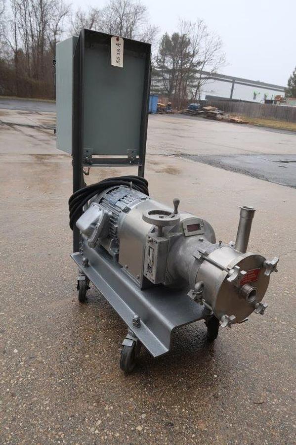 Used Greerco W500H SS Colloid Mill, 10 HP XP