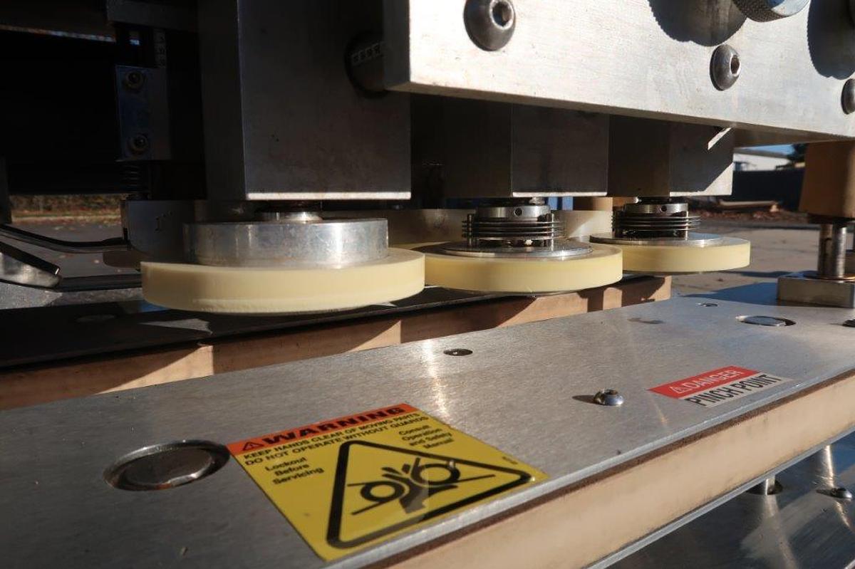 Used Kaps-All A-2 Six Spindle Capping Machine, 150 Per Minute