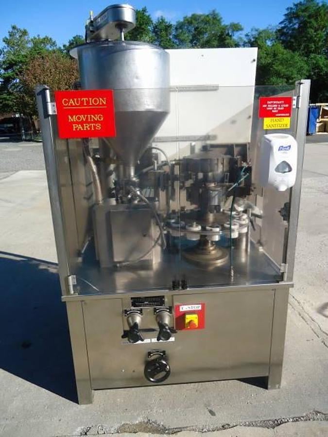 Used Unipac “Silver 80” Mascara & Lip Gloss Filling Machine