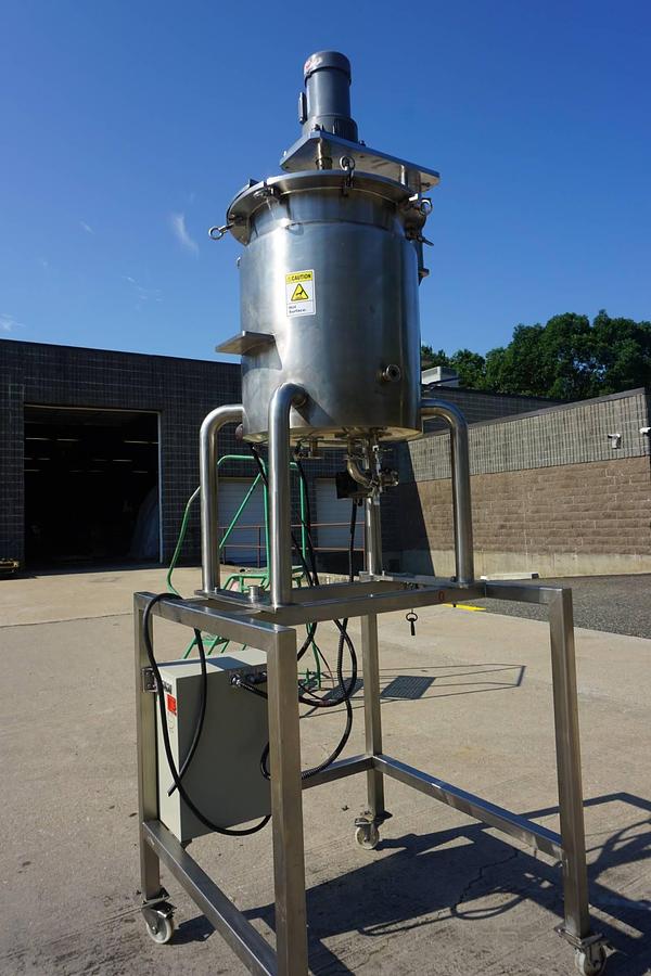 Used 30 Gallon SS Self-Contained Electric Jacketed Mix Tank/Kettle