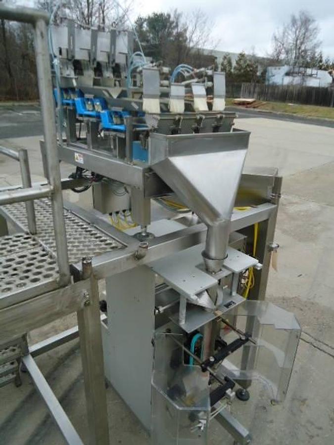 Used Weigh Pack/Paxiom Vertek 750 Form/Fill/Seal With Scales