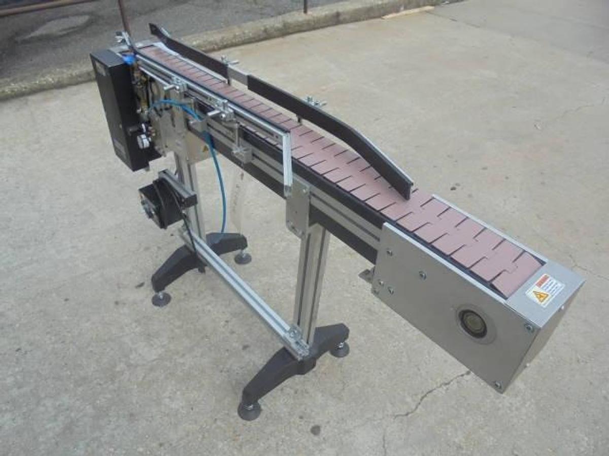 Used MK Automaton 4-1/2 In. X 60 In. Motorized Bottle Conveyor
