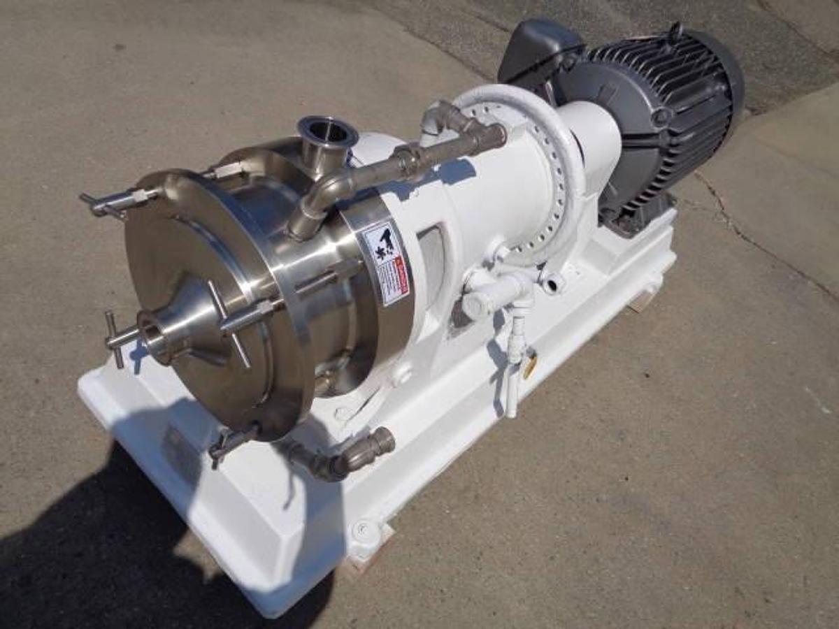 Used Charlotte SD-40 Stainless Steel Colloid Mill, 40 HP 1200 Gallons per Hour