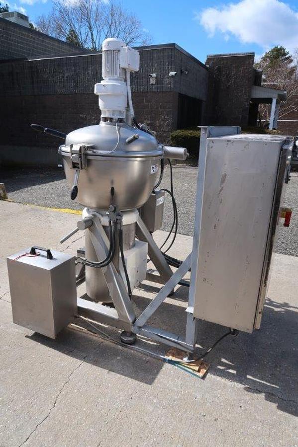 Used Stephan UM 80E Vertical Cutter/Mixer, Hydraulic Lid