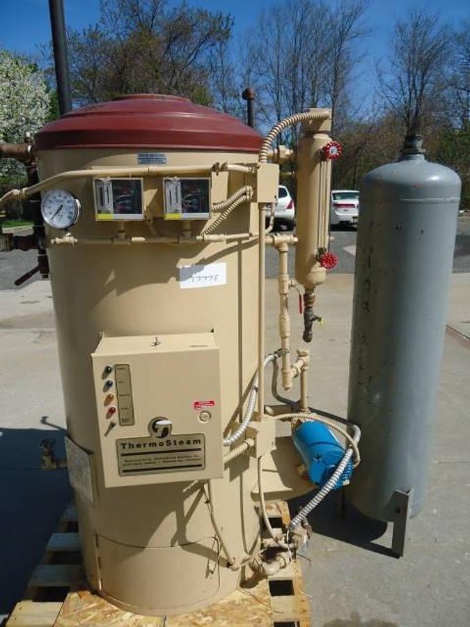 Used Thermo-Steam 9.5hp Gas Fired Boiler