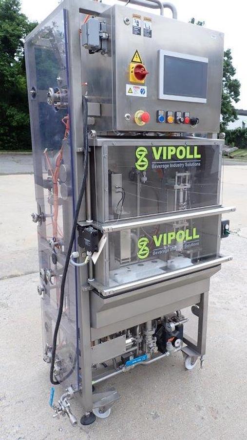 Used Vipoll Visitron Beverage Filling Machine