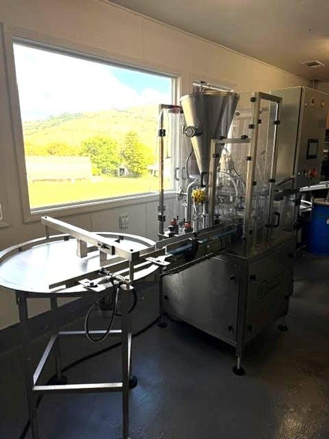 Used Packline Rotary Cup Filling Machine, Two Flavor