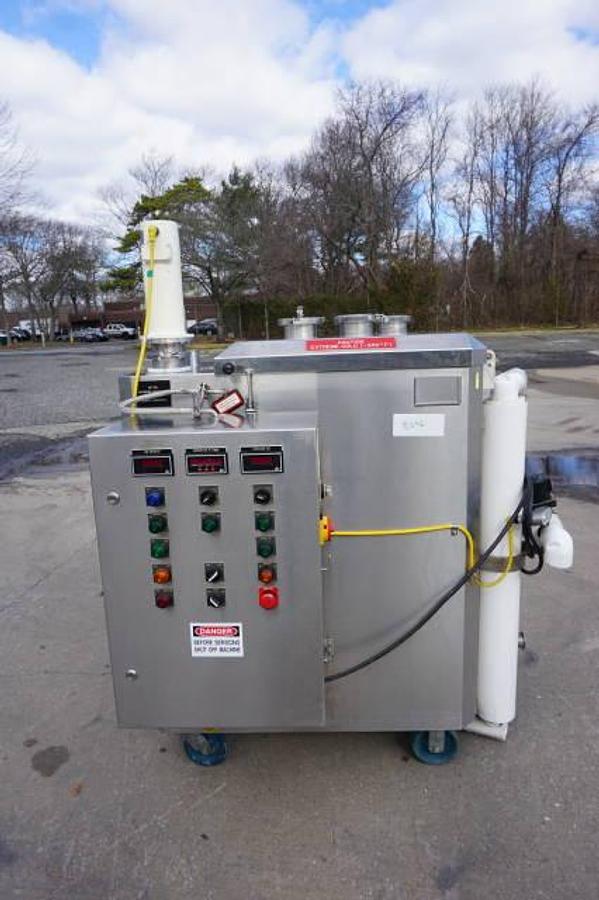 Used IQF Cryogenic Granulator/Pelletizer, Stainless Sanitary